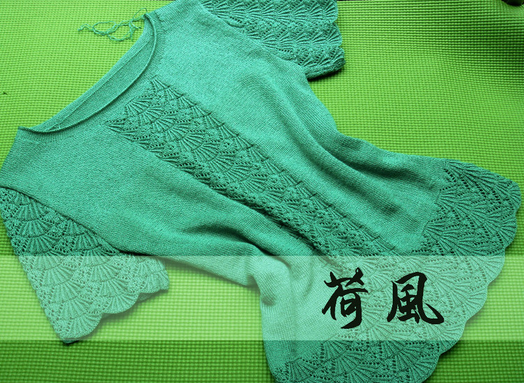 青衣—絹絲短袖 - 七月.荷風(fēng) - 水殿風(fēng)來(lái)