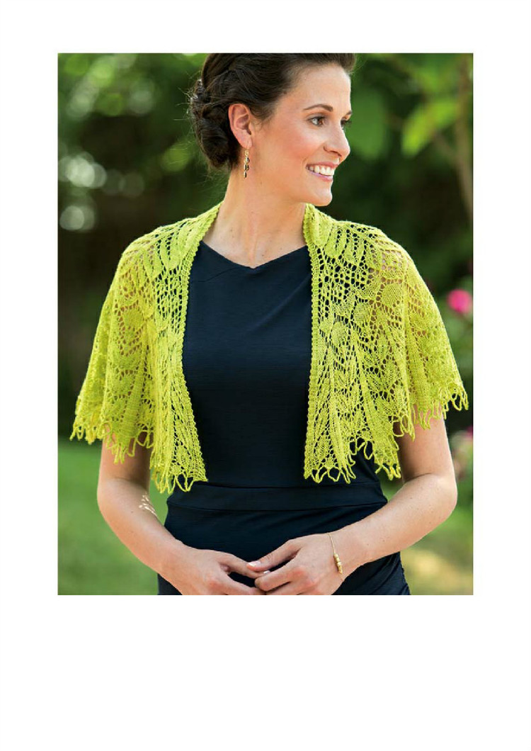 New Vintage Lace Knits Inspired By the Past（新的老式花邊：針織物由過去的啟發教程） - 壹一 - 壹一的博客