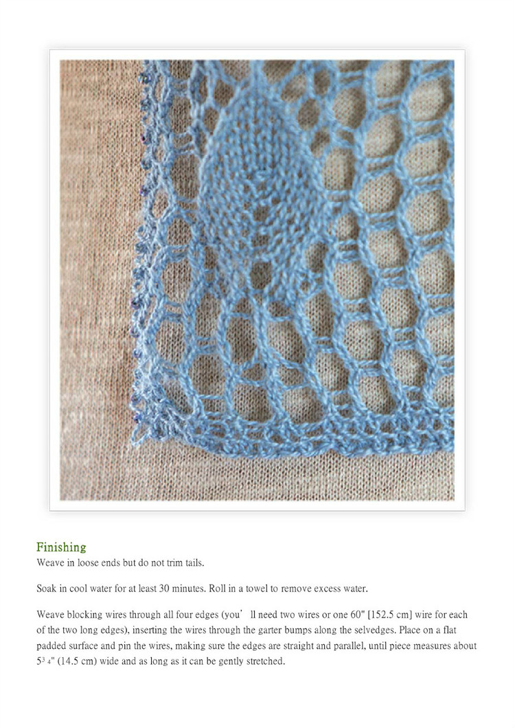 New Vintage Lace Knits Inspired By the Past（新的老式花邊：針織物由過去的啟發教程） - 壹一 - 壹一的博客