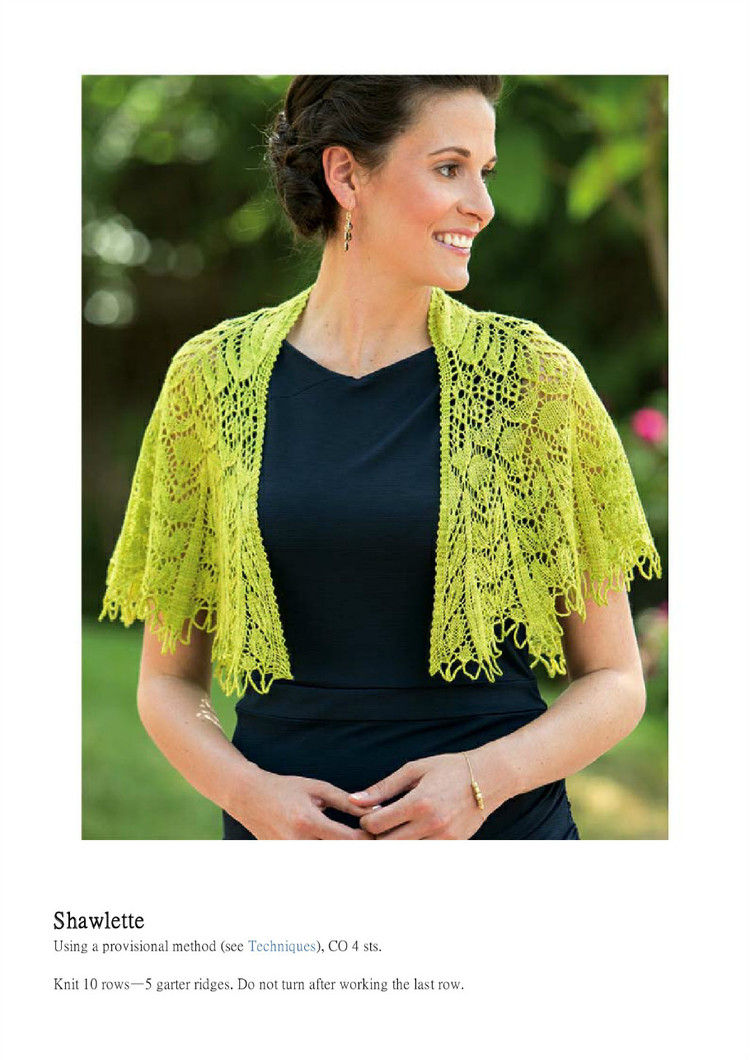 New Vintage Lace Knits Inspired By the Past（新的老式花邊：針織物由過去的啟發教程） - 壹一 - 壹一的博客