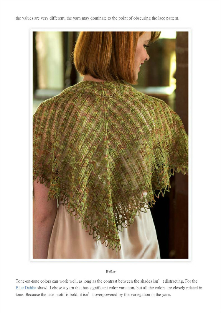 New Vintage Lace Knits Inspired By the Past（新的老式花邊：針織物由過去的啟發教程） - 壹一 - 壹一的博客