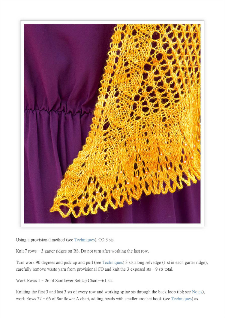 New Vintage Lace Knits Inspired By the Past（新的老式花邊：針織物由過去的啟發教程） - 壹一 - 壹一的博客