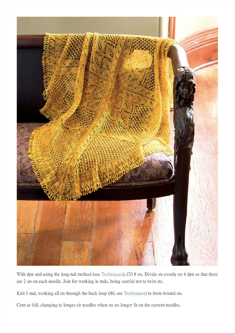 New Vintage Lace Knits Inspired By the Past（新的老式花邊：針織物由過去的啟發教程） - 壹一 - 壹一的博客