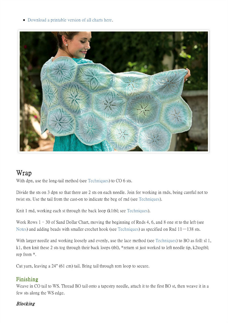 New Vintage Lace Knits Inspired By the Past（新的老式花邊：針織物由過去的啟發教程） - 壹一 - 壹一的博客