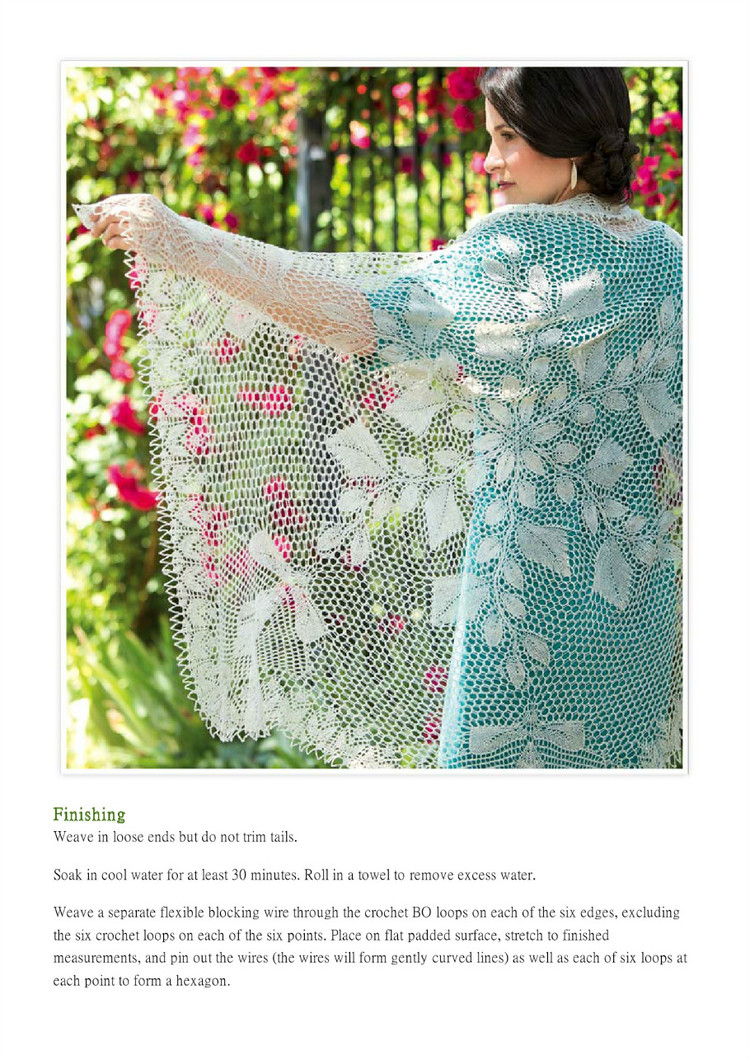 New Vintage Lace Knits Inspired By the Past（新的老式花邊：針織物由過去的啟發教程） - 壹一 - 壹一的博客