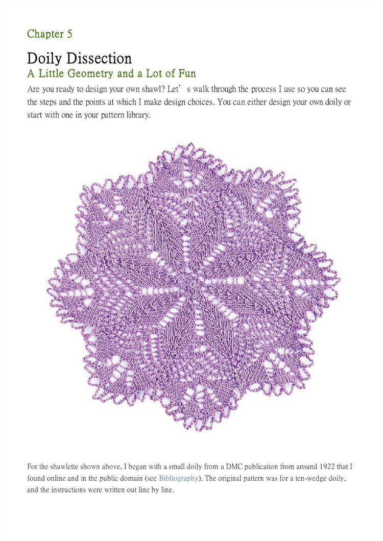 New Vintage Lace Knits Inspired By the Past（新的老式花邊：針織物由過去的啟發教程） - 壹一 - 壹一的博客
