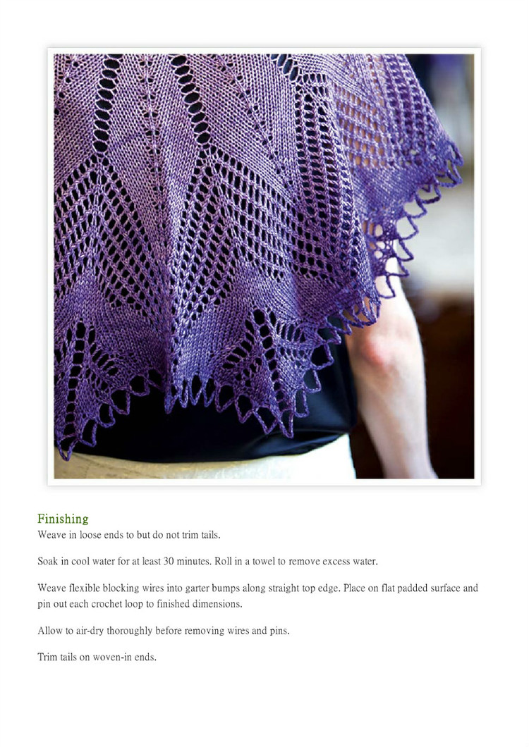 New Vintage Lace Knits Inspired By the Past（新的老式花邊：針織物由過去的啟發教程） - 壹一 - 壹一的博客