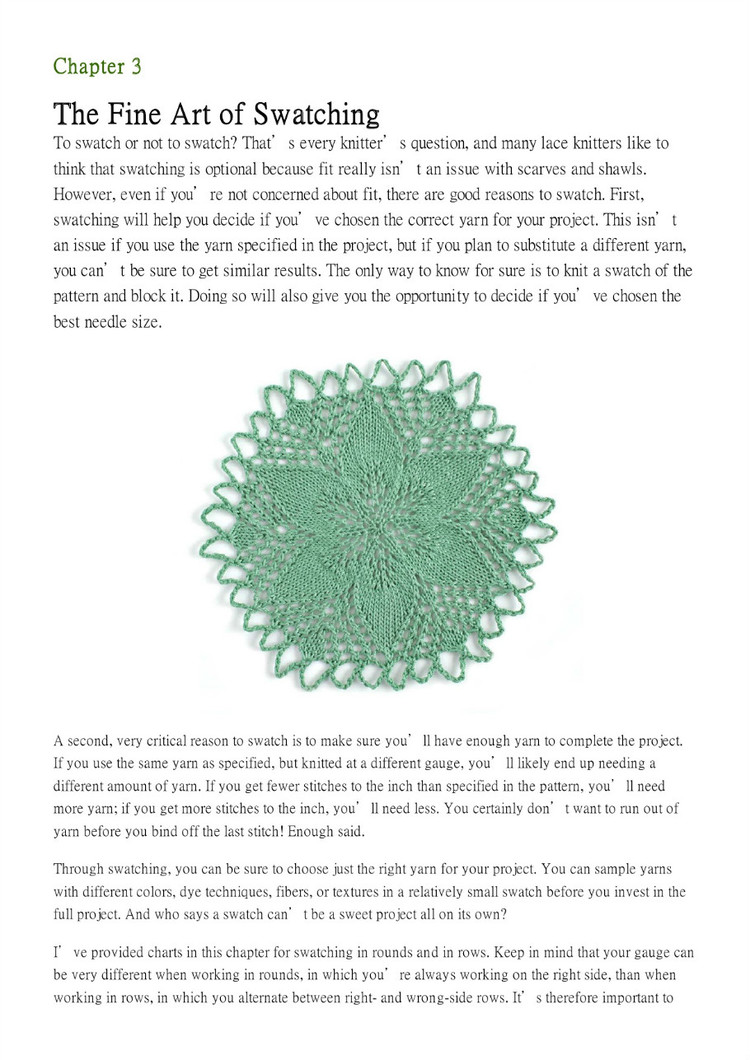 New Vintage Lace Knits Inspired By the Past（新的老式花邊：針織物由過去的啟發教程） - 壹一 - 壹一的博客