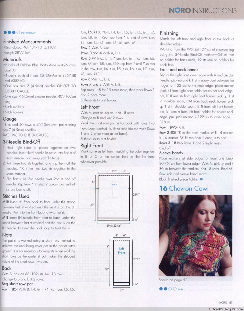 Noro Knitting Magazine 2014 春/夏 - 紫蘇 - 紫蘇的博客