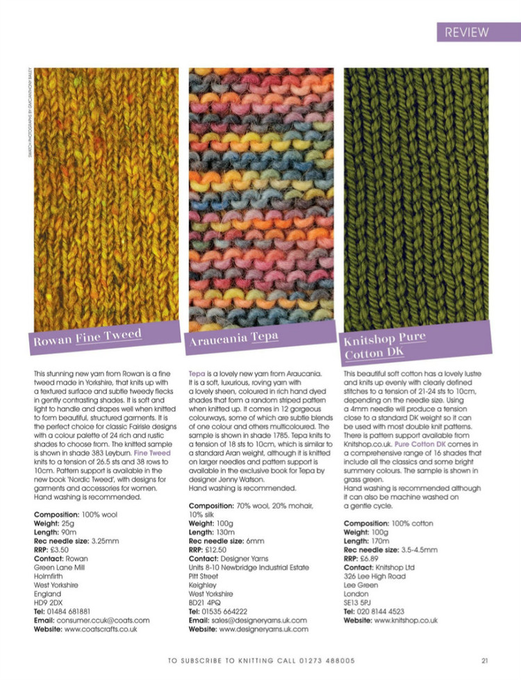 Knitting Issue 94 2011 - 輕描淡寫(xiě) - 輕描淡寫(xiě)