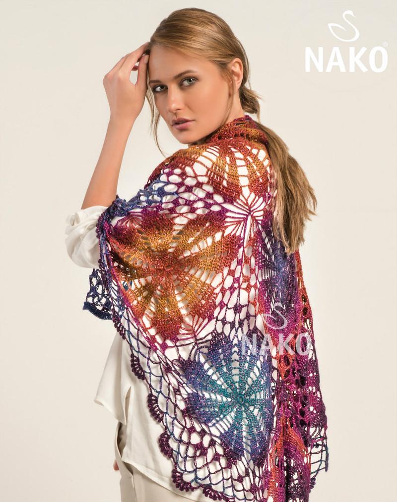 Arya Ebruli Sim Shawl - Daliute -