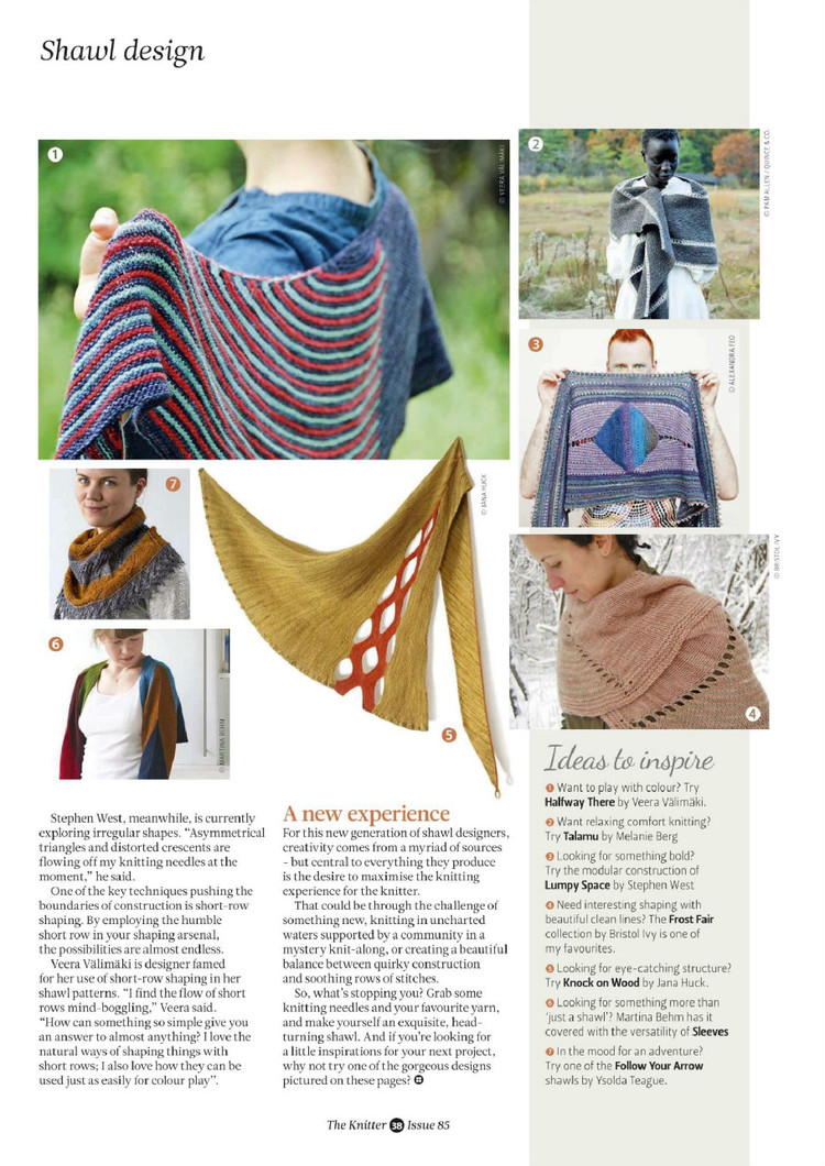 The Knitter Issue 85 2015 - 輕描淡寫 - 輕描淡寫