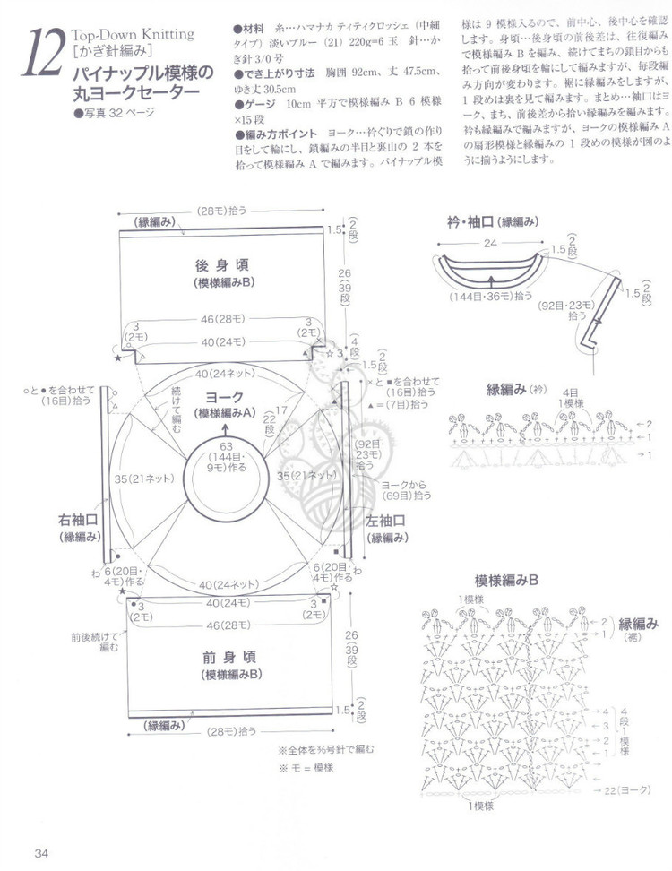 ネックから編む優しいニット NV70185 2013 - 紫蘇 - 紫蘇的博客
