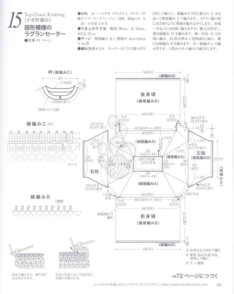 ネックから編む優しいニット NV70185 2013 - 紫蘇 - 紫蘇的博客
