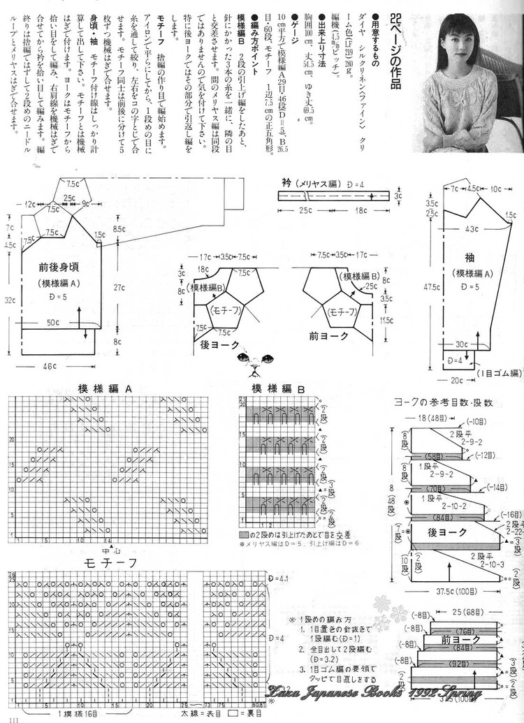美麗的針織衫搭配碎花蕾絲軛 - 壹一 - 壹一的博客