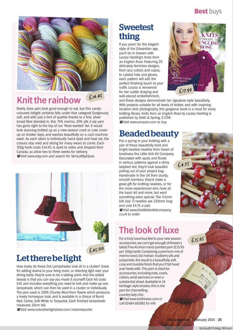Knit Today Issue 95 2014 - 紫蘇 - 紫蘇的博客