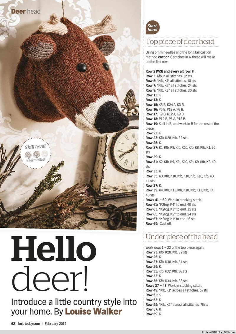 Knit Today Issue 95 2014 - 紫蘇 - 紫蘇的博客