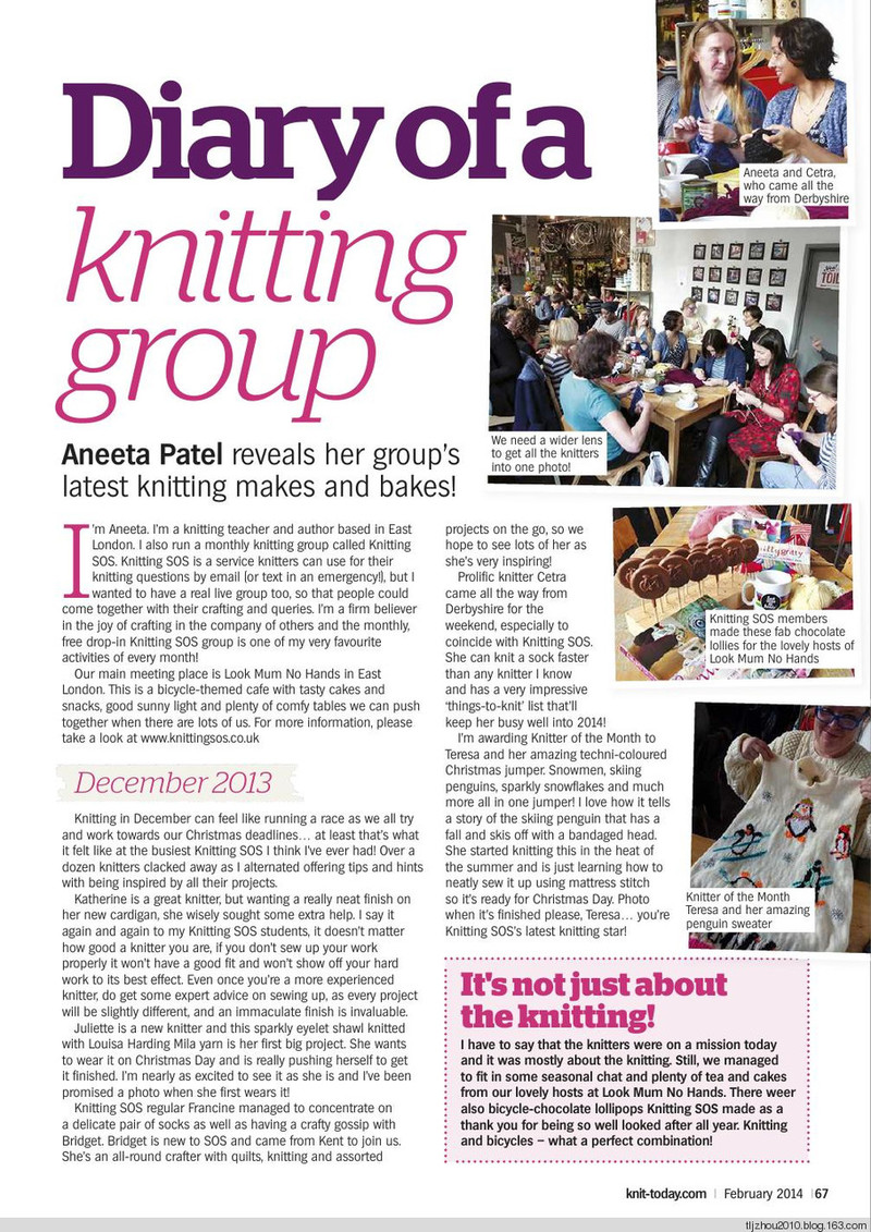 Knit Today Issue 95 2014 - 紫蘇 - 紫蘇的博客