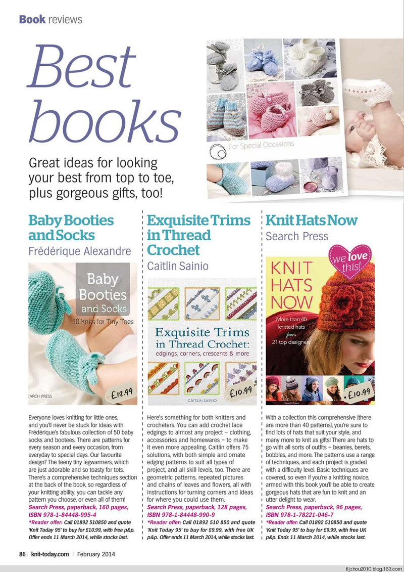 Knit Today Issue 95 2014 - 紫蘇 - 紫蘇的博客