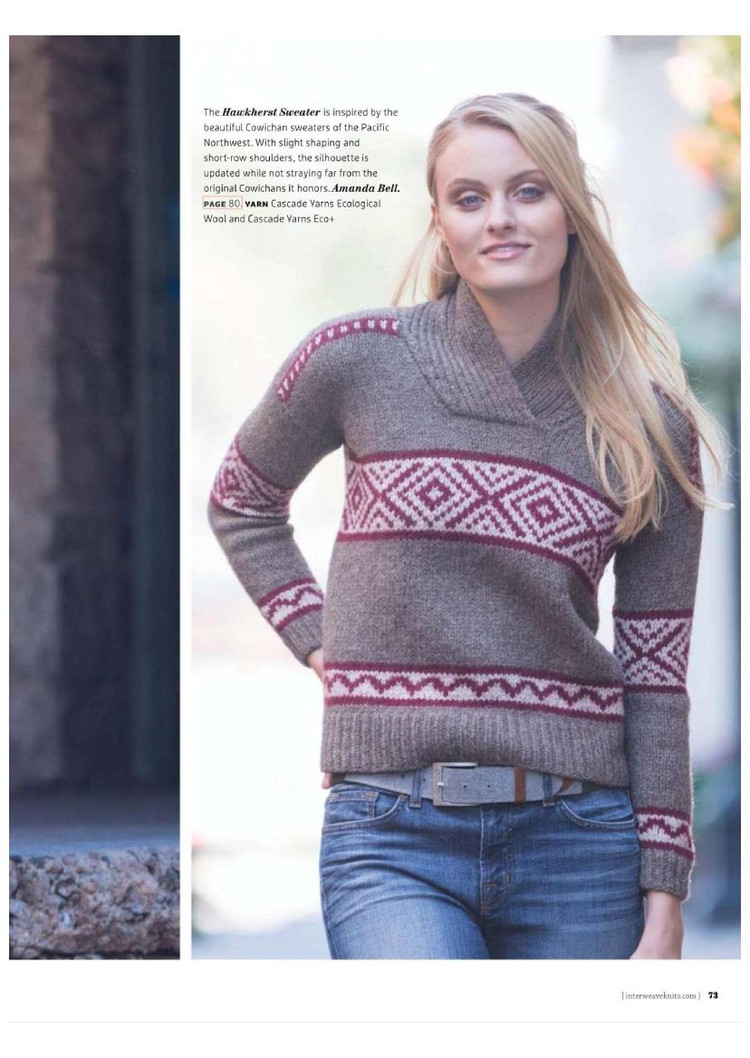 Interweave Knits  Winter 2016 - 輕描淡寫(xiě) - 輕描淡寫(xiě)