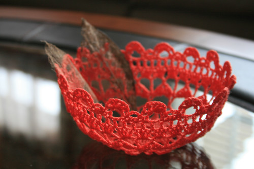 背心完工  瘋狂蕾絲  蕾絲定型  - lillian - 莉蓮的手工