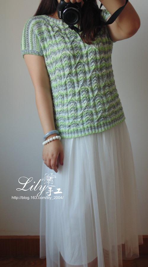 【Lily手工】--青菓--志田款套衫 - Lily - Lily的手工編織天地