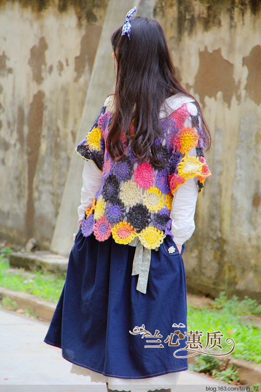 菊花香~~七彩云拼花衫（蘭心蕙質(zhì)2014） - 蘭心蕙質(zhì) - 蘭心蕙質(zhì)藍(lán)云海