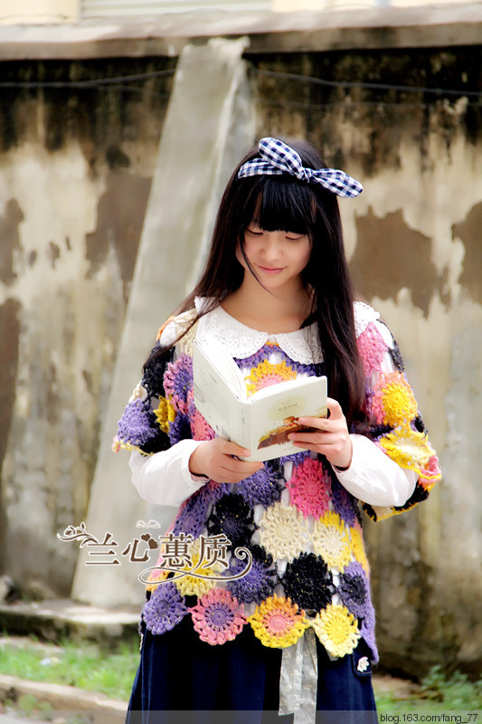 菊花香~~七彩云拼花衫（蘭心蕙質(zhì)2014） - 蘭心蕙質(zhì) - 蘭心蕙質(zhì)藍(lán)云海