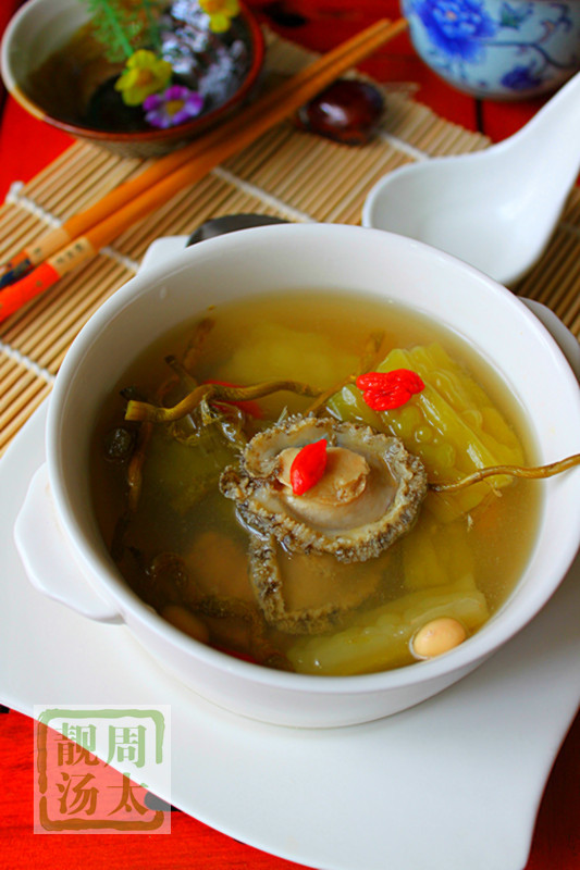 石斛涼瓜燉鮑魚--清補靚湯 - 周太靚湯 - 周太靚湯