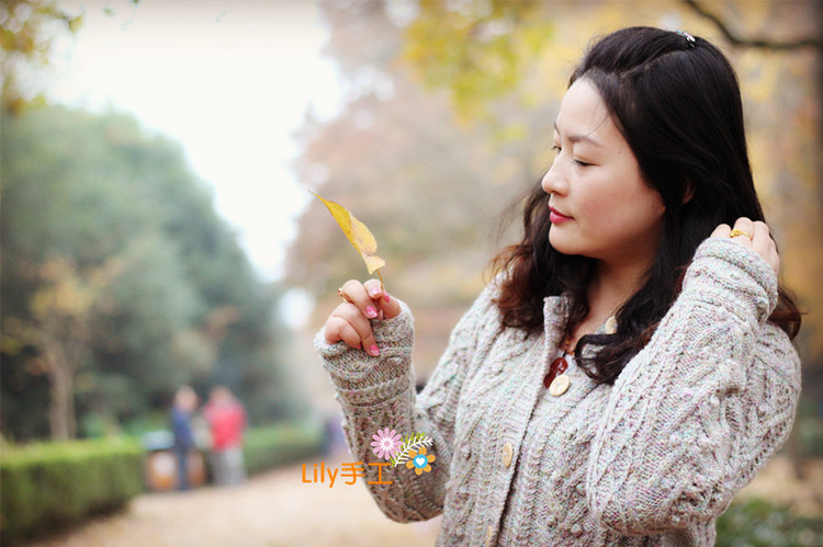 【Lily手工】--雪絨花--實用絞花外套 - Lily - Lily的手工編織天地