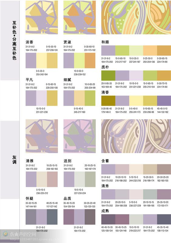 最好的一套配色方案----方便各位朋友保存 - 美人魚 - 美人魚的博客