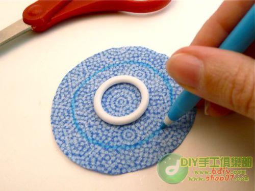 小圓環做包紐方法 - 一片冰心 - 一片冰心
