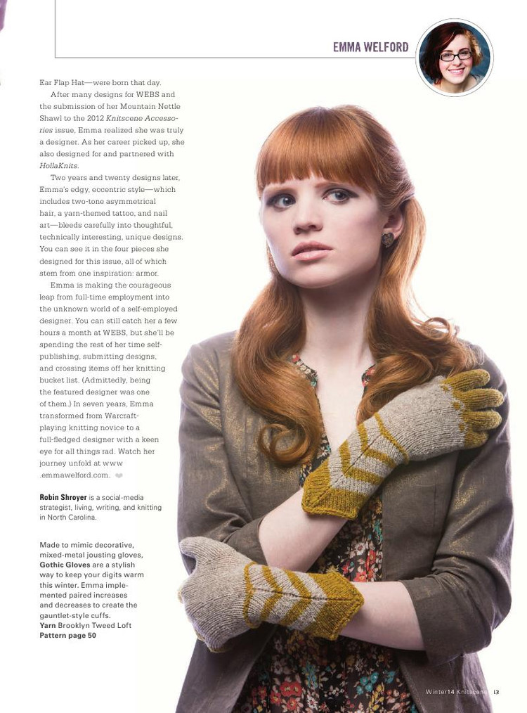 Knitscene  Winter 2014 - 輕描淡寫 - 輕描淡寫