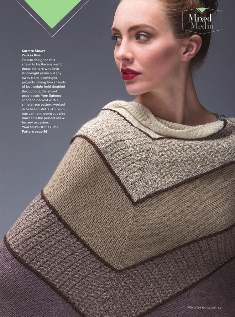 Knitscene  Winter 2014 - 輕描淡寫 - 輕描淡寫
