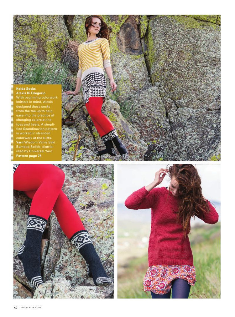 Knitscene  Winter 2014 - 輕描淡寫 - 輕描淡寫