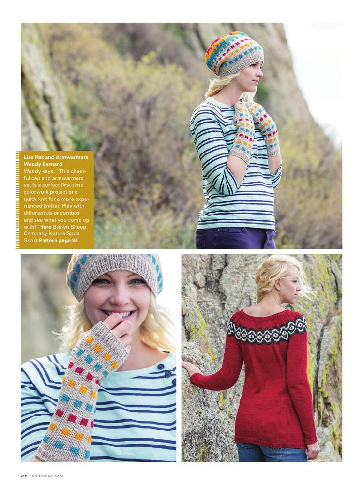 Knitscene  Winter 2014 - 輕描淡寫 - 輕描淡寫