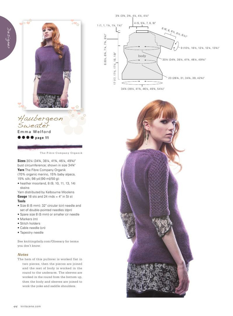Knitscene  Winter 2014 - 輕描淡寫 - 輕描淡寫