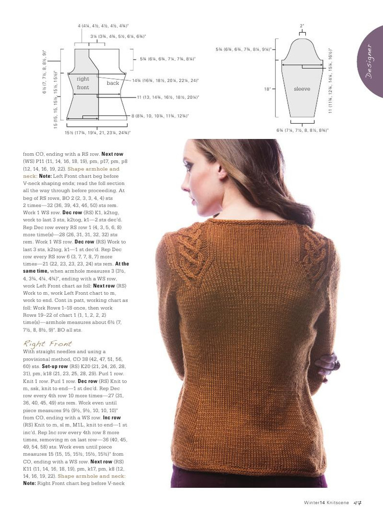 Knitscene  Winter 2014 - 輕描淡寫 - 輕描淡寫
