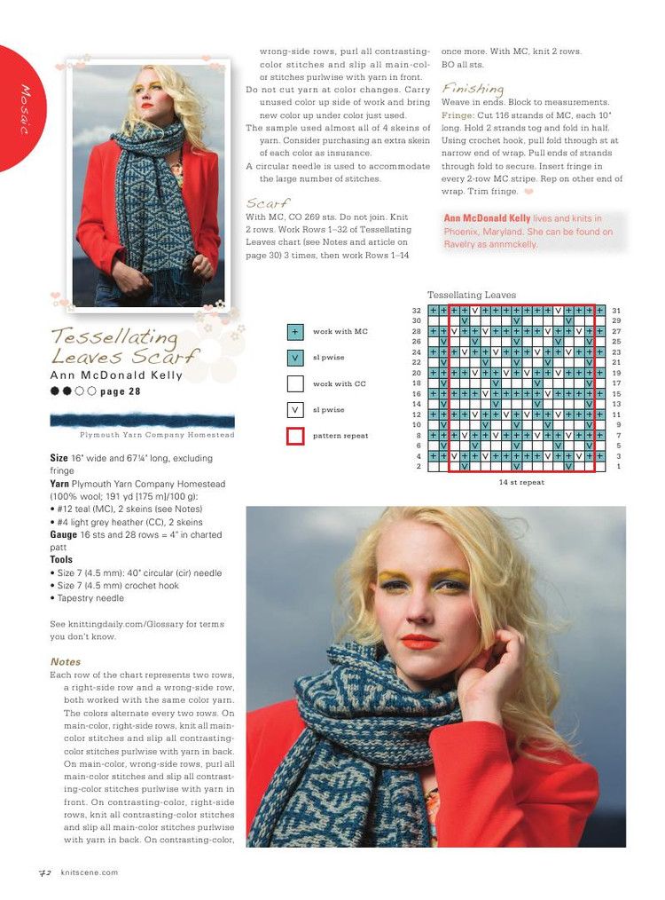 Knitscene  Winter 2014 - 輕描淡寫 - 輕描淡寫