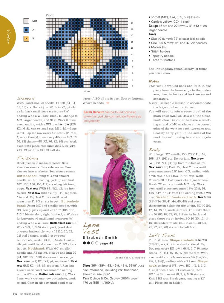 Knitscene  Winter 2014 - 輕描淡寫 - 輕描淡寫
