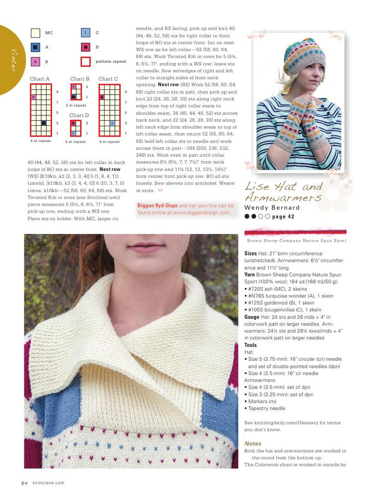 Knitscene  Winter 2014 - 輕描淡寫 - 輕描淡寫