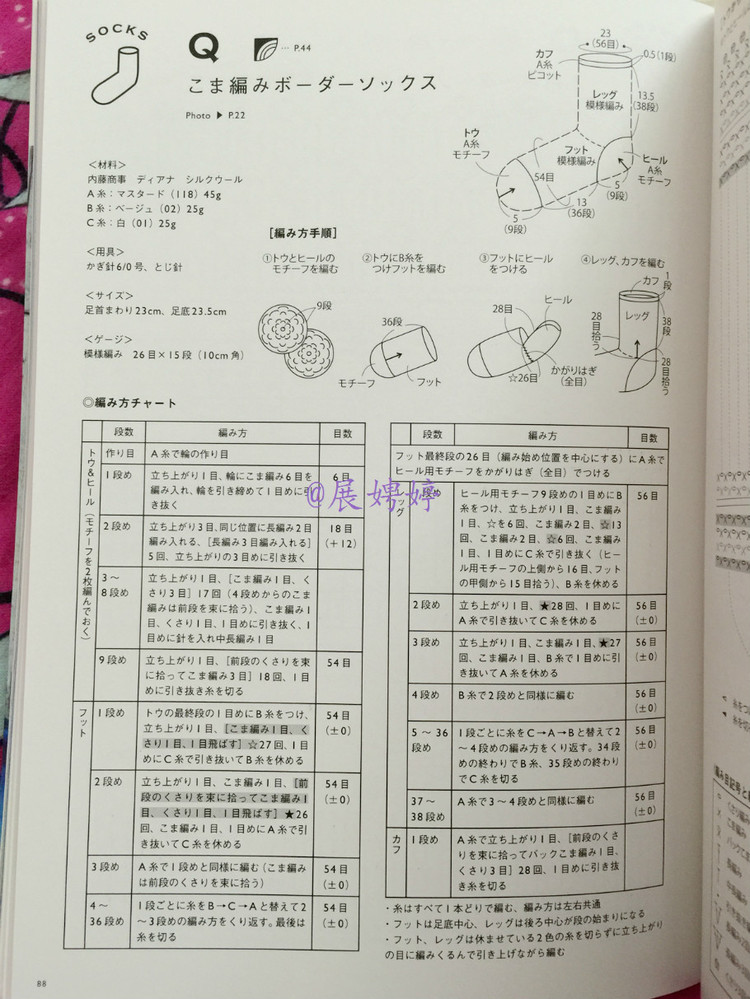 展娉婷新年禮物第五發：《かぎ針だけでこんなに編める! ソックスルームシューズ》 - 展娉婷 - 展娉婷的鉤針世界