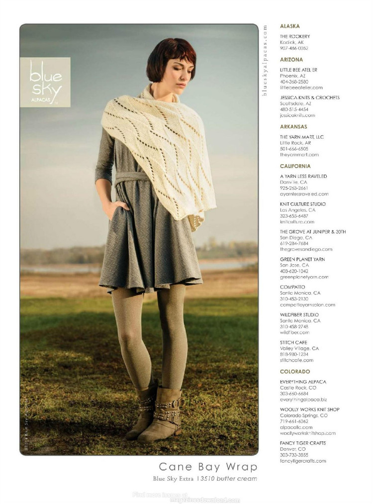 Interweave knits winter 2015 - 輕描淡寫(xiě) - 輕描淡寫(xiě)