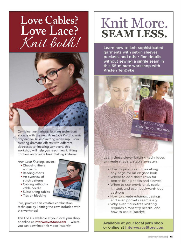 Interweave knits winter 2015 - 輕描淡寫(xiě) - 輕描淡寫(xiě)