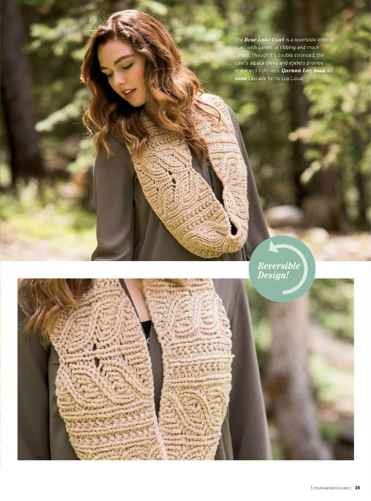 Interweave knits winter 2015 - 輕描淡寫(xiě) - 輕描淡寫(xiě)