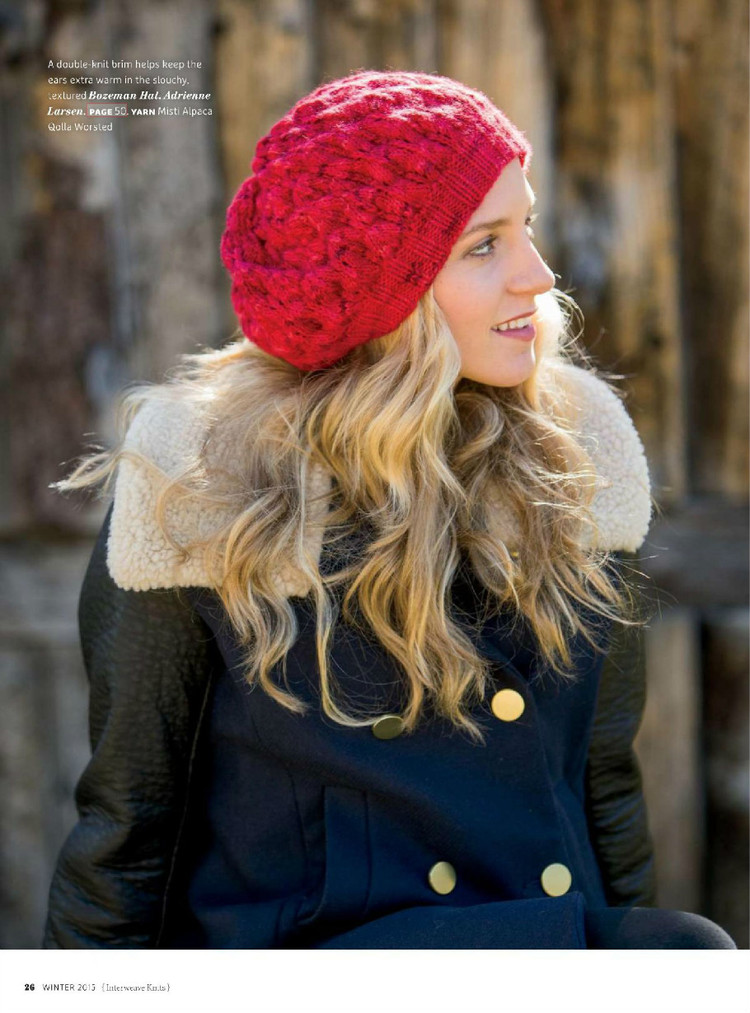 Interweave knits winter 2015 - 輕描淡寫(xiě) - 輕描淡寫(xiě)