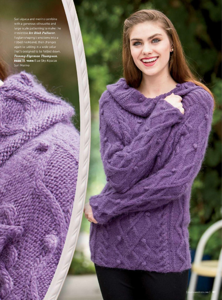 Interweave knits winter 2015 - 輕描淡寫(xiě) - 輕描淡寫(xiě)