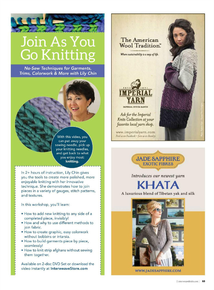 Interweave knits winter 2015 - 輕描淡寫(xiě) - 輕描淡寫(xiě) Interweave knits winter 2015 - 輕描淡寫(xiě) - 輕描淡寫(xiě)