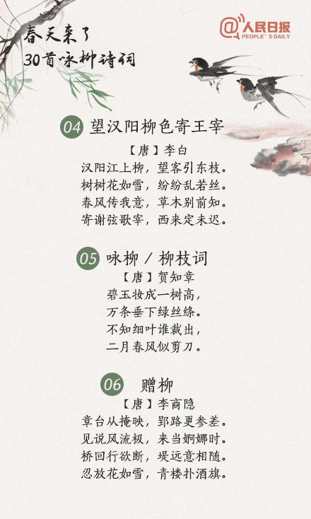 【讀書】詠柳詩30首 - hjg631 - 哈軍工631隊的博客