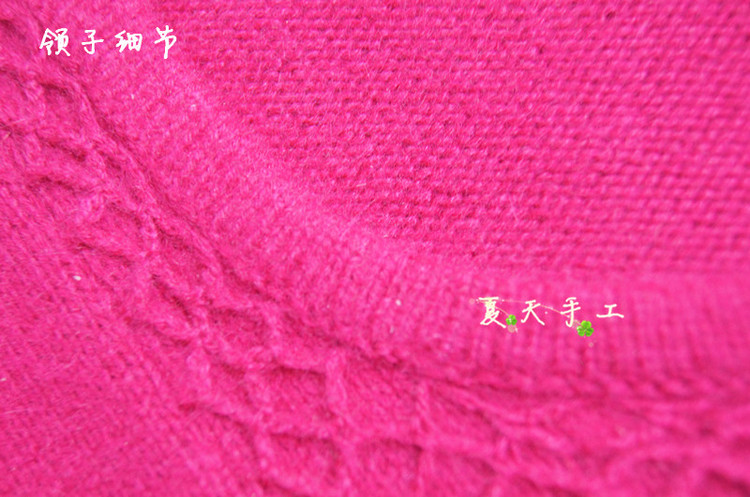 夏天手工——“麗人顏”仿哥弟專柜打底羊絨裙附織法 - 夏天的小窩 - 夏天的小窩